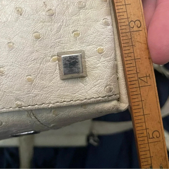 Stella Page Designer Limited Edition NYC Leather Handbag w/Persian Turquoise - Picture 14 of 16